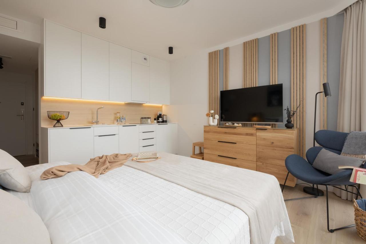 Pinea617 Seaview Apartment Pobierowo Luaran gambar